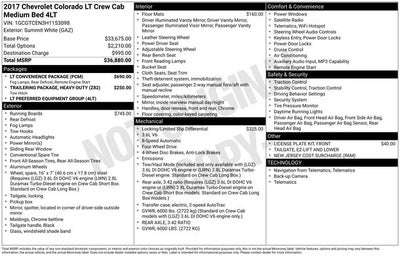 2017 Chevrolet Colorado LT