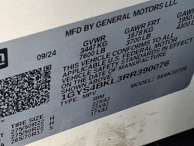 2024 Cadillac Escalade Premium Luxury