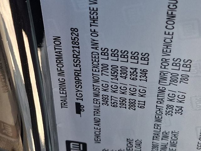 2025 Cadillac Escalade ESV Sport