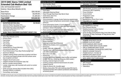2019 GMC Sierra 1500 Limited Base