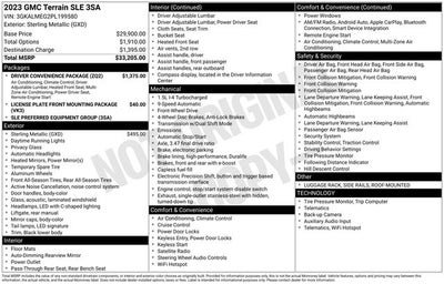 2023 GMC Terrain SLE