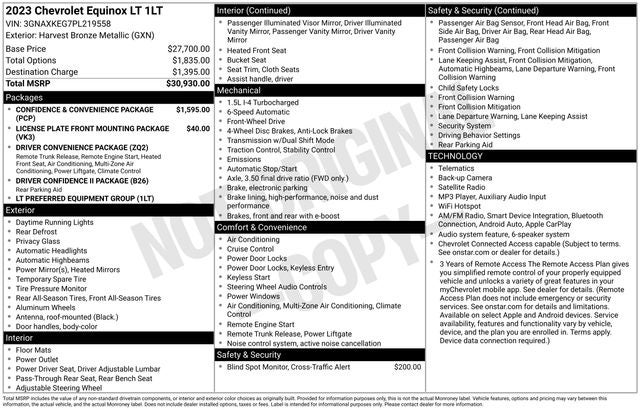 2023 Chevrolet Equinox LT