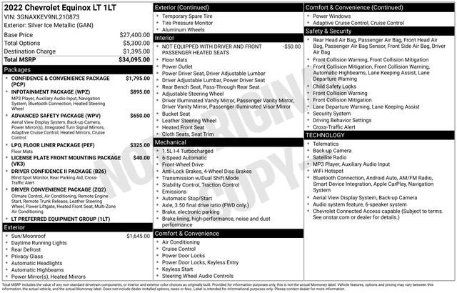 2022 Chevrolet Equinox LT