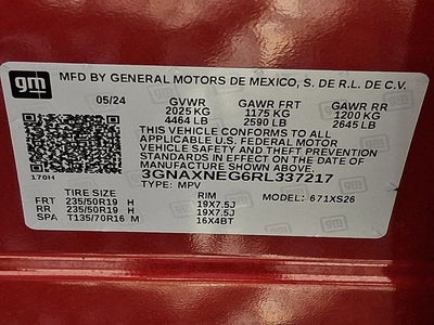 2024 Chevrolet Equinox Premier