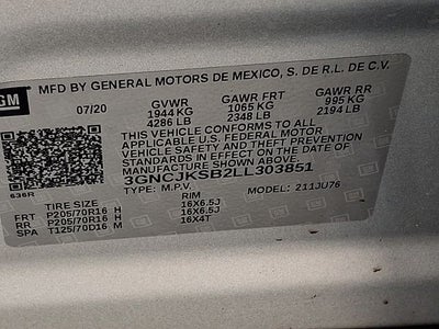 2020 Chevrolet Trax LS