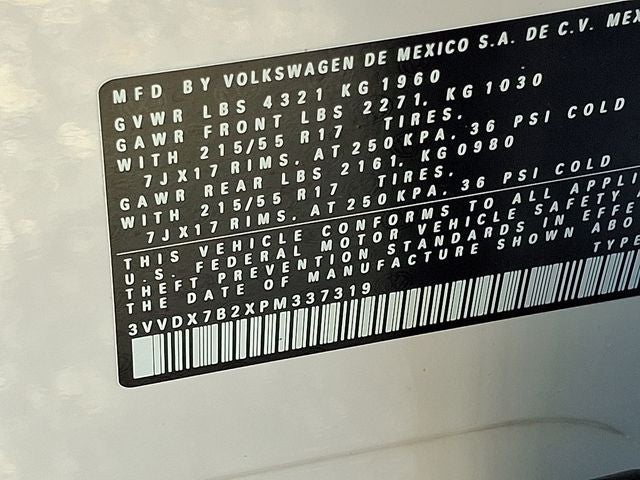 2023 Volkswagen Taos 1.5T S