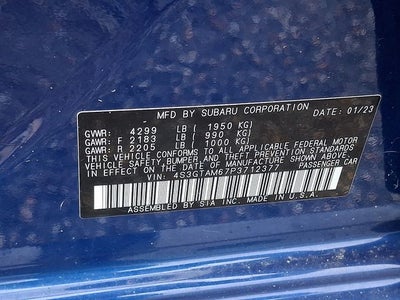 2023 Subaru Impreza Sport