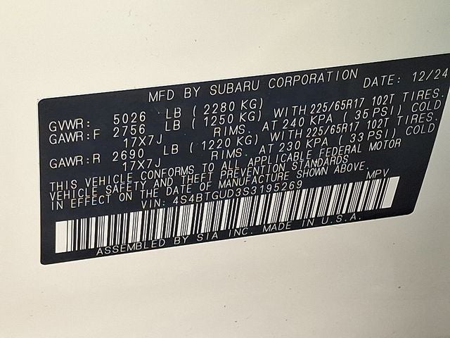 2025 Subaru Outback Wilderness