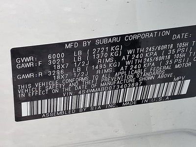 2026 Subaru Ascent Premium