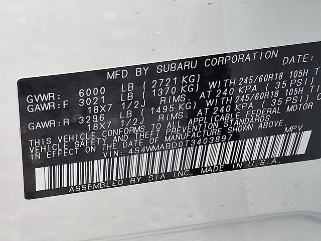 2026 Subaru Ascent Premium