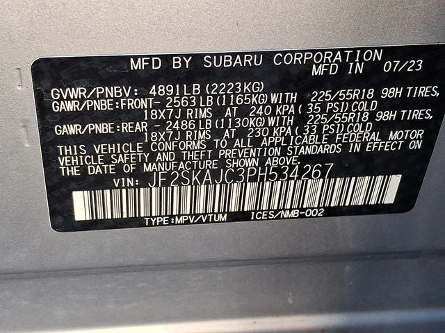 2023 Subaru Forester Sport