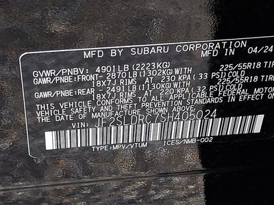 2025 Subaru Forester Limited