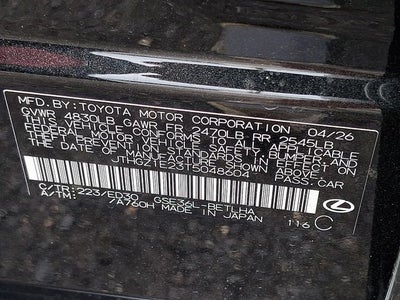 2026 Lexus IS 350 F SPORT