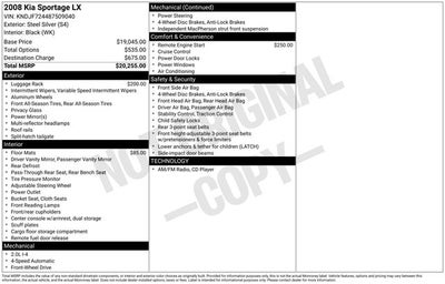 2008 Kia Sportage LX