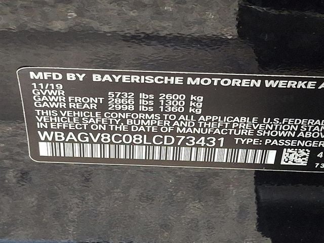 2020 BMW 8 Series M850i xDrive Gran Coupe