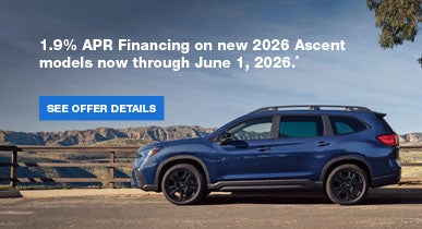Ascent | Burke Subaru in Cape May Court House NJ