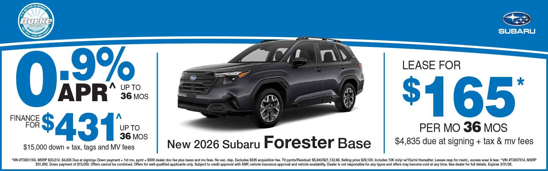 2026 Forester
