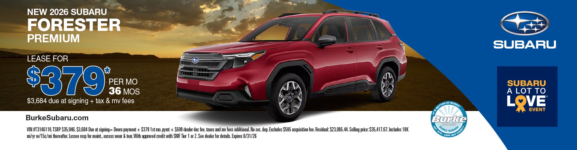 2026 Subaru Forester