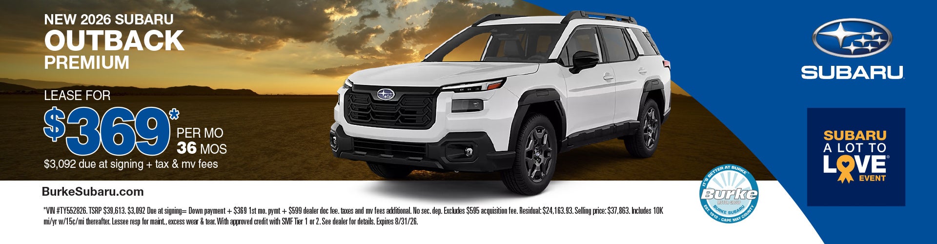 2026 Subaru Outback