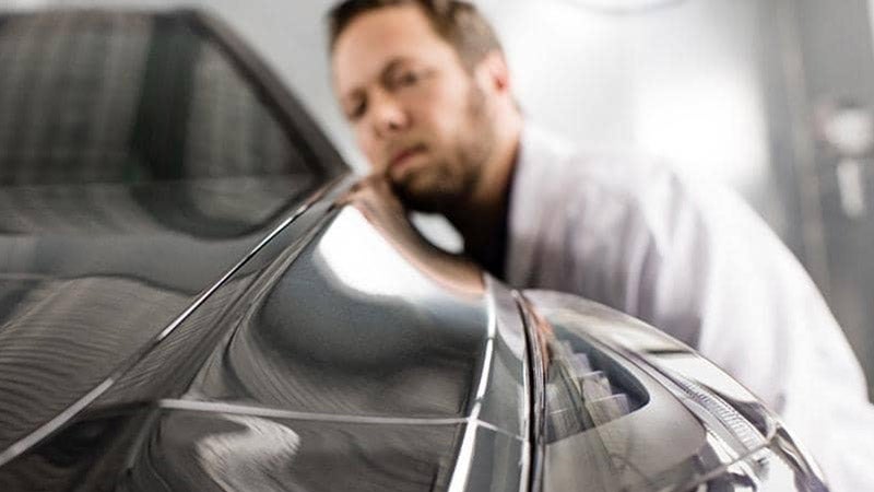 Vehicle receiving detail finish work